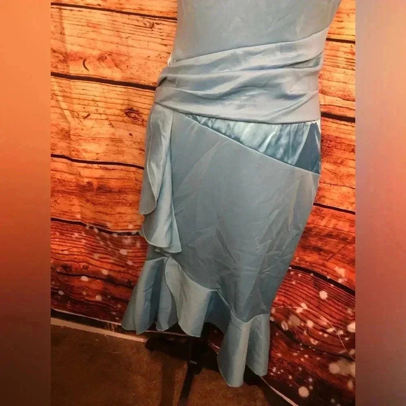 VENUS Women’s asymmetrical dress light blue - Picture 12 of 15